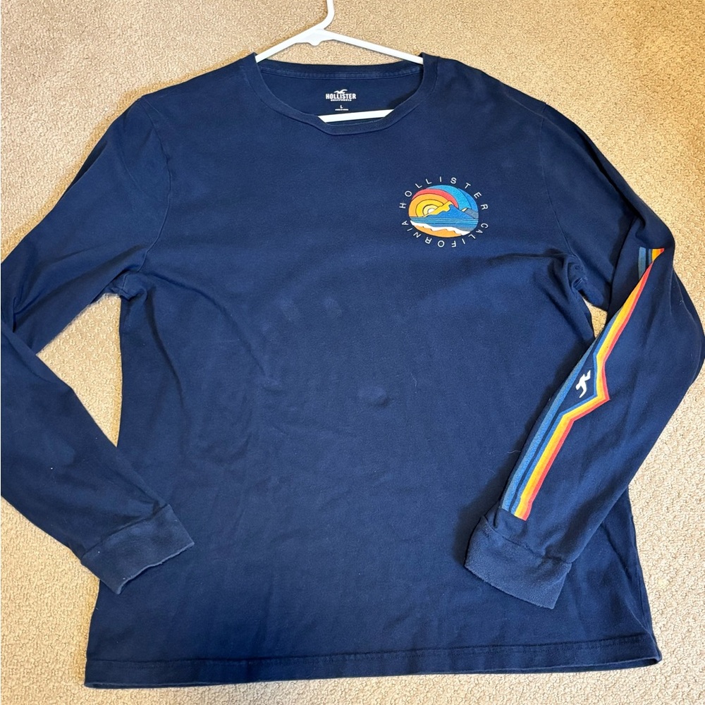 Hollister Retro Long Sleeve Surf Shirt